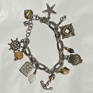 Brighton Nantucket Charm Bracelet